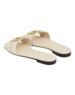 FF O'Lock Leather Slide Sandals - Image 4
