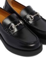 Horsebit Chunky Leather Loafers - Image 4