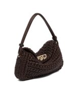Nello Woven Leather Shoulder Bag - Image 5