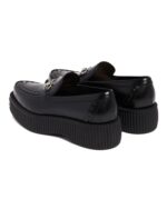 Gucci Horsebit Platform Leather Loafers - Image 4