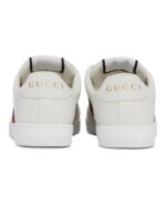 Ace Web Stripe Leather Sneakers - Image 5