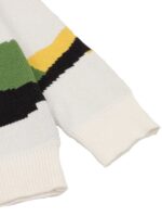 Artistic Portrait Intarsia Wool Sweater - Image 3
