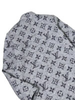 Monogram Jacquard Stand-Collar Coat - Image 2