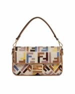 Baguette Embroidered FF Bag - Image 2