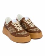 Gucci GG Canvas Platform Sneakers - Image 3