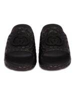 Gucci Interlocking G Rubber Slide Sandals - Image 4