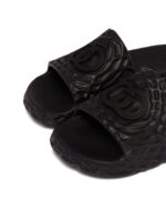 Gucci Interlocking G Rubber Slide Sandals - Image 3