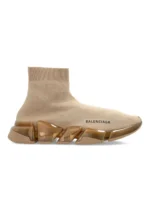 Speed 2.0 Sock Sneakers in Sand Beige