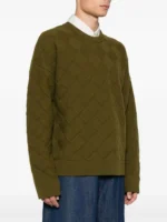 Intreccio Quilted Wool Sweater - Image 4