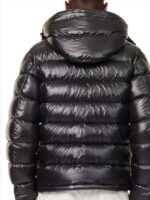 Grenoble High-Shine Hooded Down Jacket - Image 2