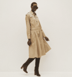 Burberry Military Shirt Midi Dress - Image 3