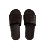 Intrecciato Leather Slides - Image 4