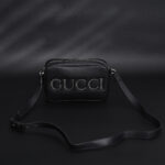 Jumbo GG Leather Messenger Bag - Image 17