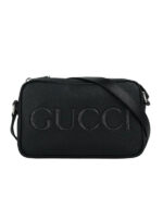 Jumbo GG Leather Messenger Bag
