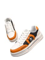 Gucci Bee Leather Sneakers - Image 3