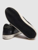 Superstar Distressed Leather Sneakers - Image 2