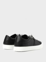 Saint Laurent Court Classic Leather Sneakers - Image 3