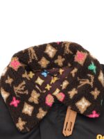 Monogram Shearling Collar Coach Jacket - Image 4