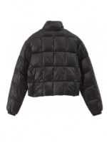 Miu Miu Cropped Glossy Down Jacket - Image 2