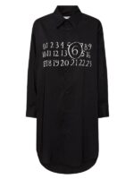 Maison Margiela Numbers Logo Shirt Dress