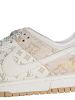 Monogram Low Beige Sneakers - Image 4