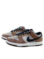 Python Luxe Earth Brown Sneakers - Image 2