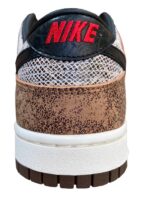 Python Luxe Earth Brown Sneakers - Image 3
