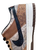 Python Luxe Earth Brown Sneakers - Image 4