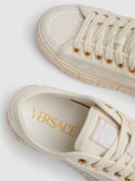 Fendi Match Leather Sneakers - Image 5