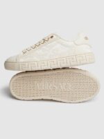 Fendi Match Leather Sneakers - Image 4