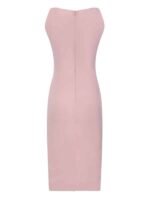Medusa Corset Midi Dress – Blush Pink - Image 2