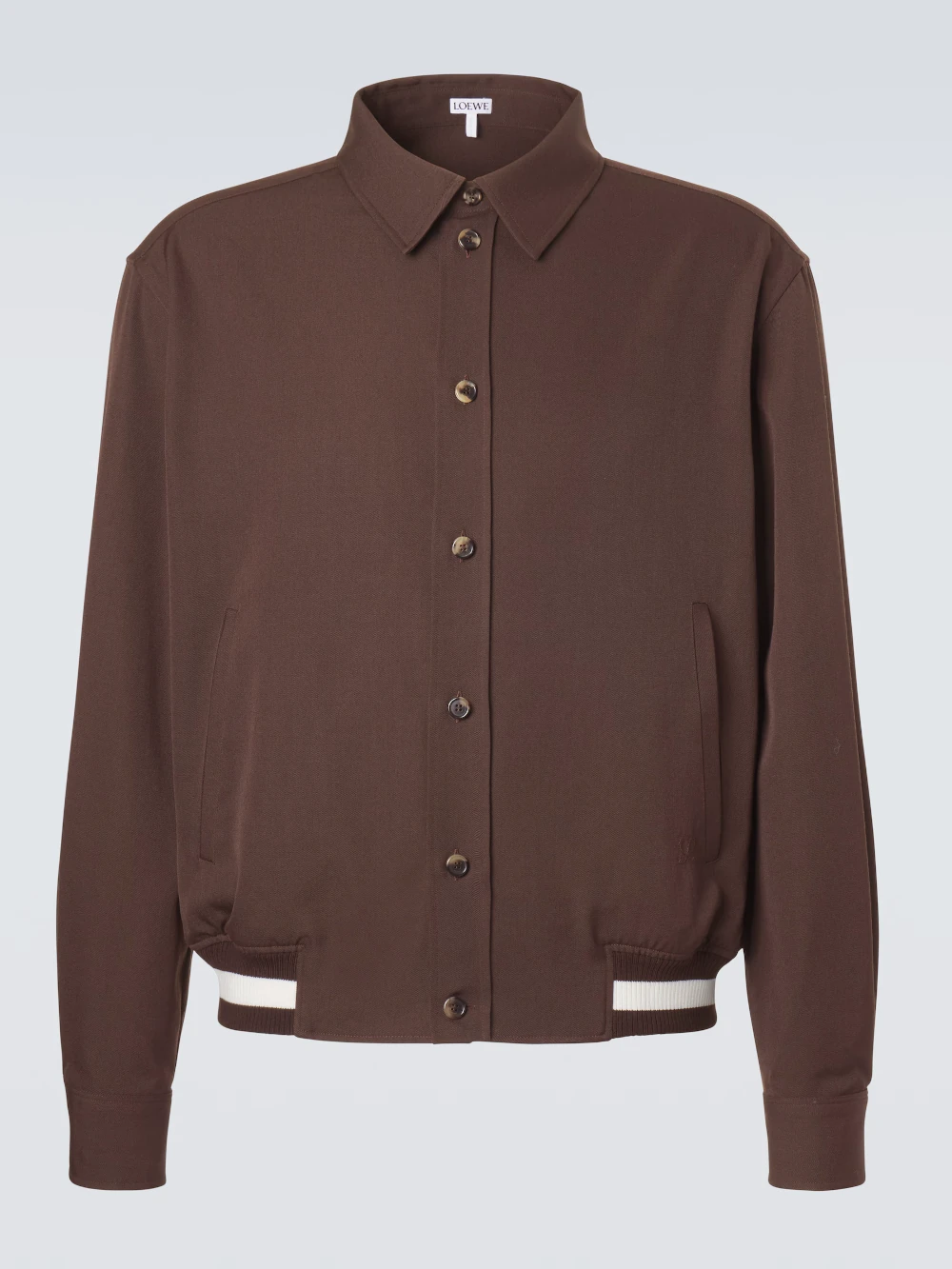 2 Ribbed-Hem Blouson Jacket - Image 1