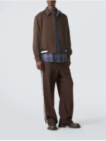 Ribbed-Hem Blouson Jacket - Image 2