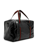 Embossed Patent Leather Duffel Bag - Image 3