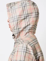 Check Lightweight Hooded Jacket - Image 5