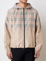Check Lightweight Hooded Jacket - Image 3