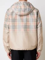 Check Lightweight Hooded Jacket - Image 4