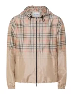 Check Lightweight Hooded Jacket