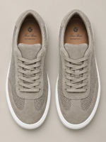 Loro Piana Summer Walk Suede & Mesh Sneakers - Image 4