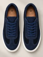 Loro Piana Summer Walk Suede & Mesh Sneakers - Image 2