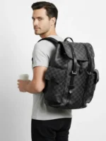 Christopher MM Backpack – Damier Graphite - Image 2