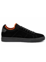Santoni Suede Low-Top Sneakers