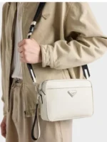 Saffiano Leather Crossbody Bag - Image 2
