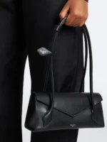 Le Teckel Small leather shoulder bag - Image 3