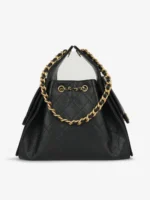 Quilted Leather Handbag - Image 4