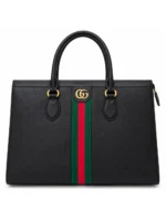 Ophidia GG Embossed Leather Tote