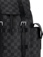 Christopher MM Backpack – Damier Graphite - Image 6