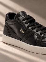 Downtown Leather Low-Top Sneakers - Image 2